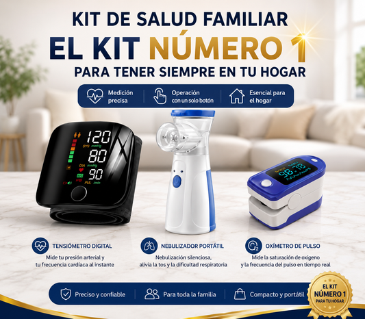 VitalCheck 3en1 - Monitorea tu salud en un solo equipo