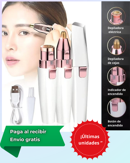 Depiladora Facial 2 En 1